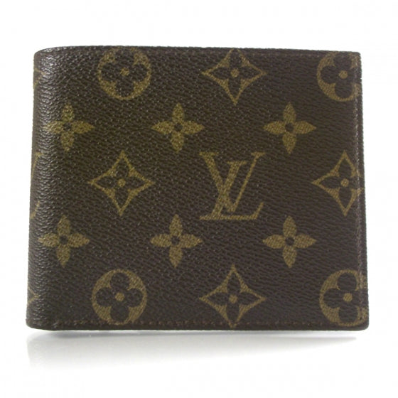 Louis Vuitton Monogram Mens Billfold Wallet 1 of 6