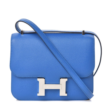 Hermes Epsom Constance 18 Bleu Zellige 1 of 17