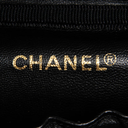 Chanel Calfskin Vanity Cosmetic Case Black 7 of 9