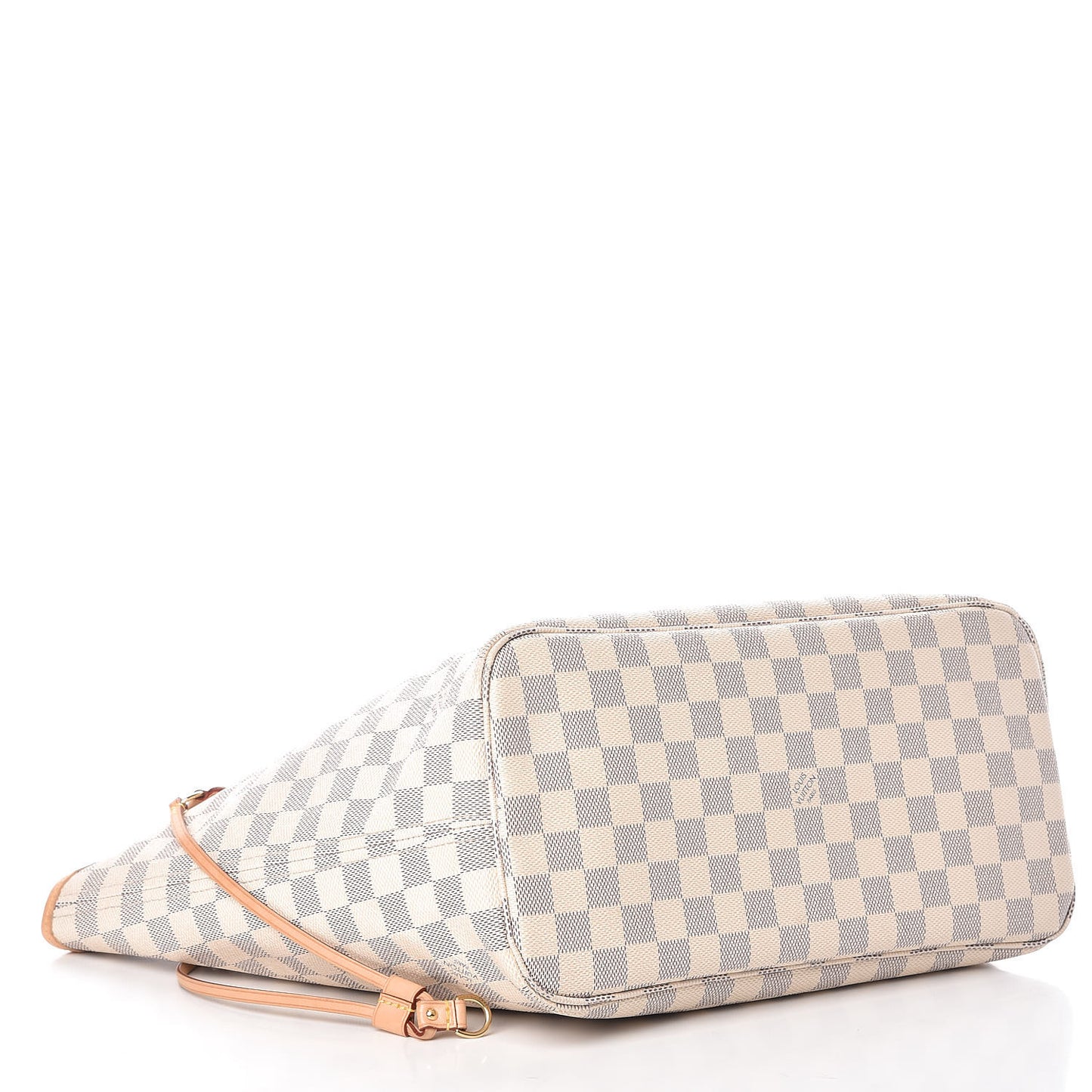 Damier Azur Neo Neverfull MM Rose Ballerine