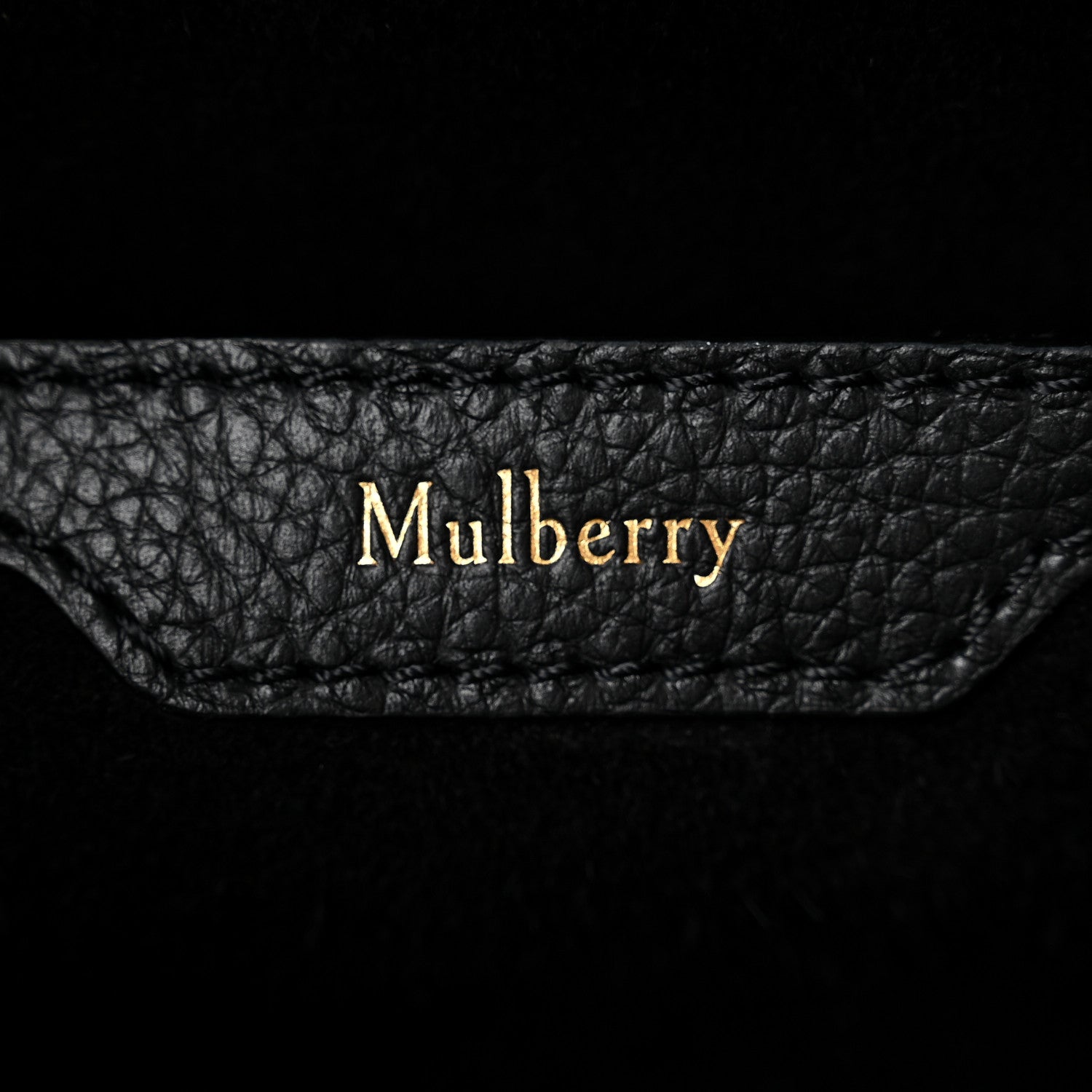 Mulberry Small Classic Grain Small Zipped Bayswater Black 5 of 10