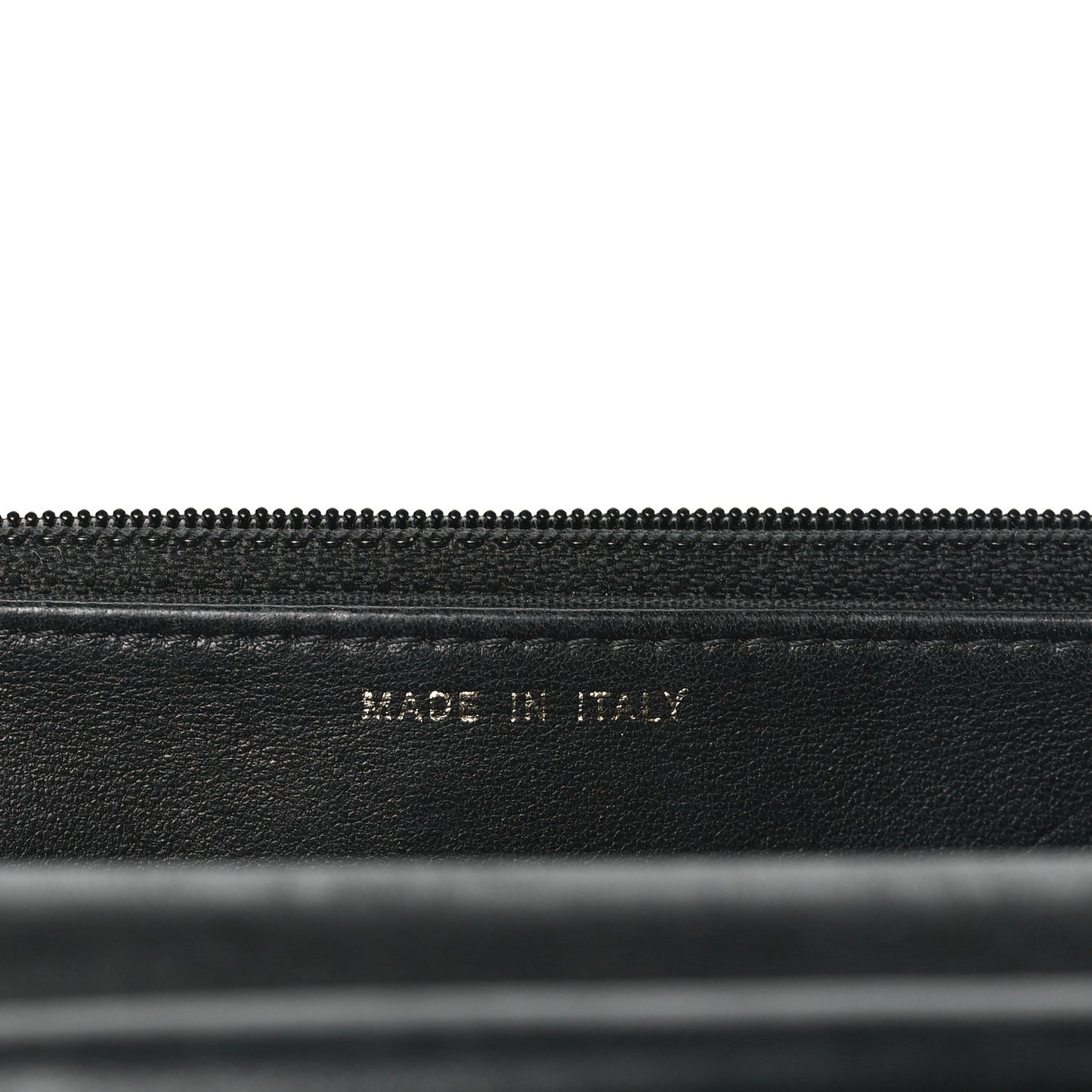 Lambskin Quilted Boy Wallet On Chain WOC Black