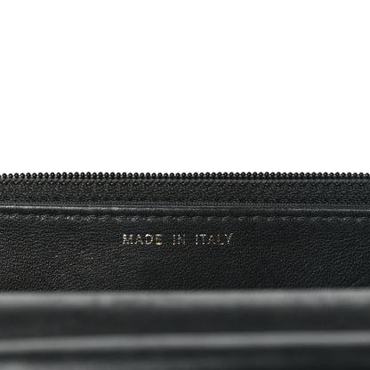 Chanel Lambskin Quilted Boy Wallet On Chain WOC Black 7 of 16