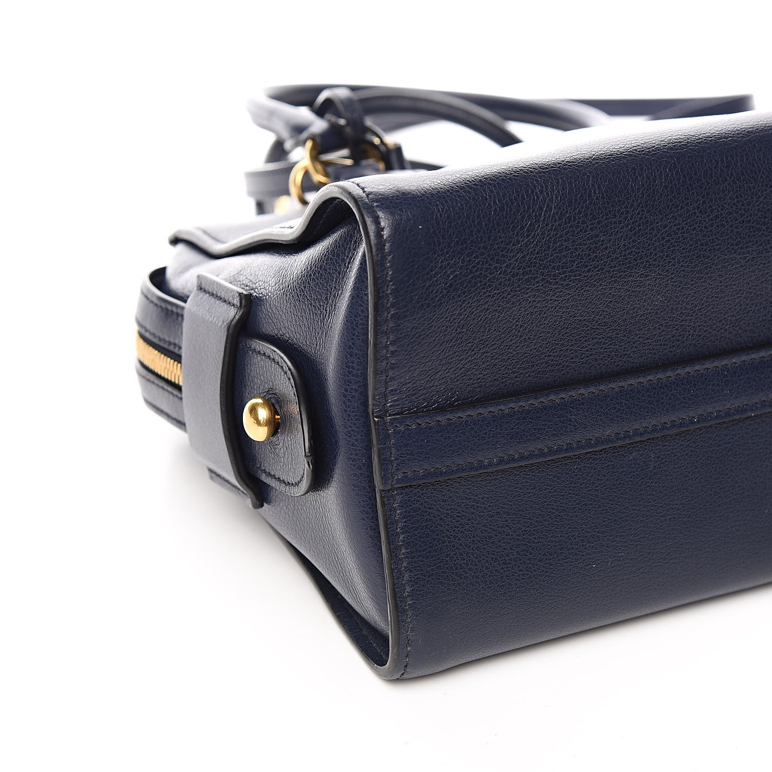 Prada Glace Calfskin Shoulder Bag Baltico 8 of 11