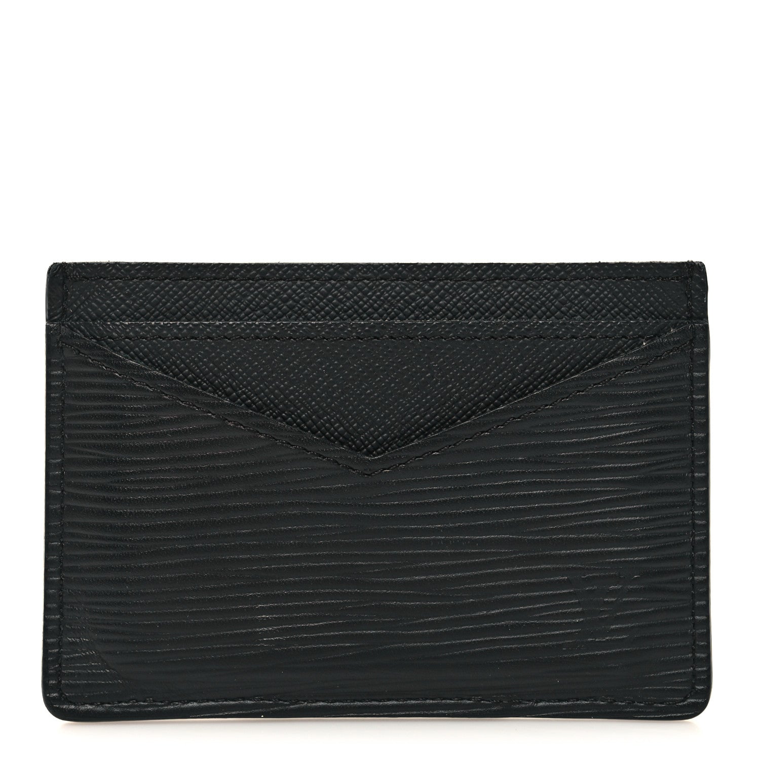 Louis Vuitton Epi Neo Porte-Cartes Card Holder Black 1 of 9