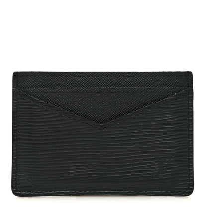 Louis Vuitton Epi Neo Porte-Cartes Card Holder Black 1 of 9