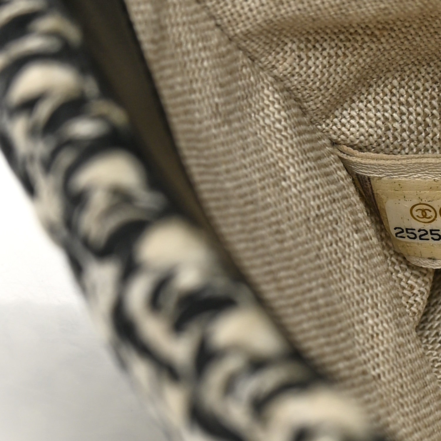 Chanel Tweed Quilted Mini Coco Handle Flap Black Beige 7 of 12