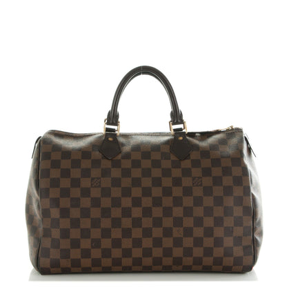 Louis Vuitton Damier Ebene Speedy 35 1 of 7