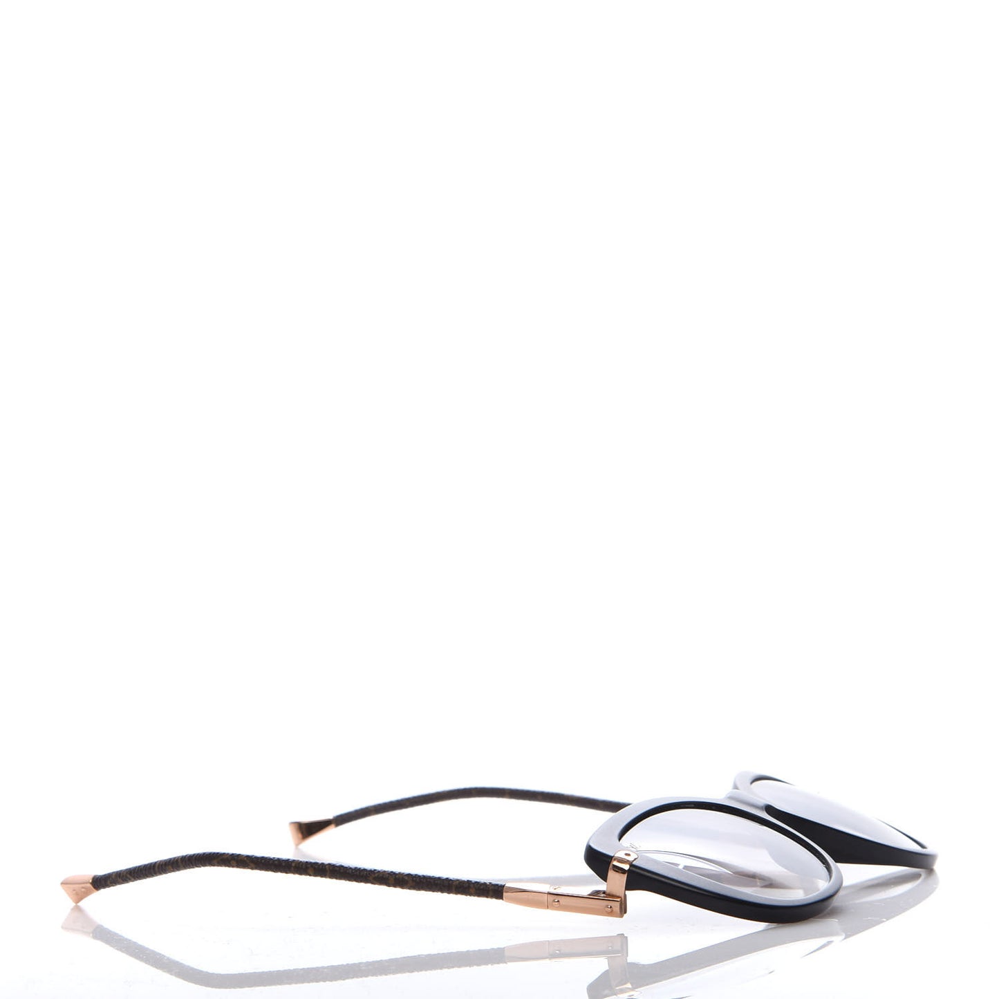 Monogram Acetate Charlotte Sunglasses Z0781E Black