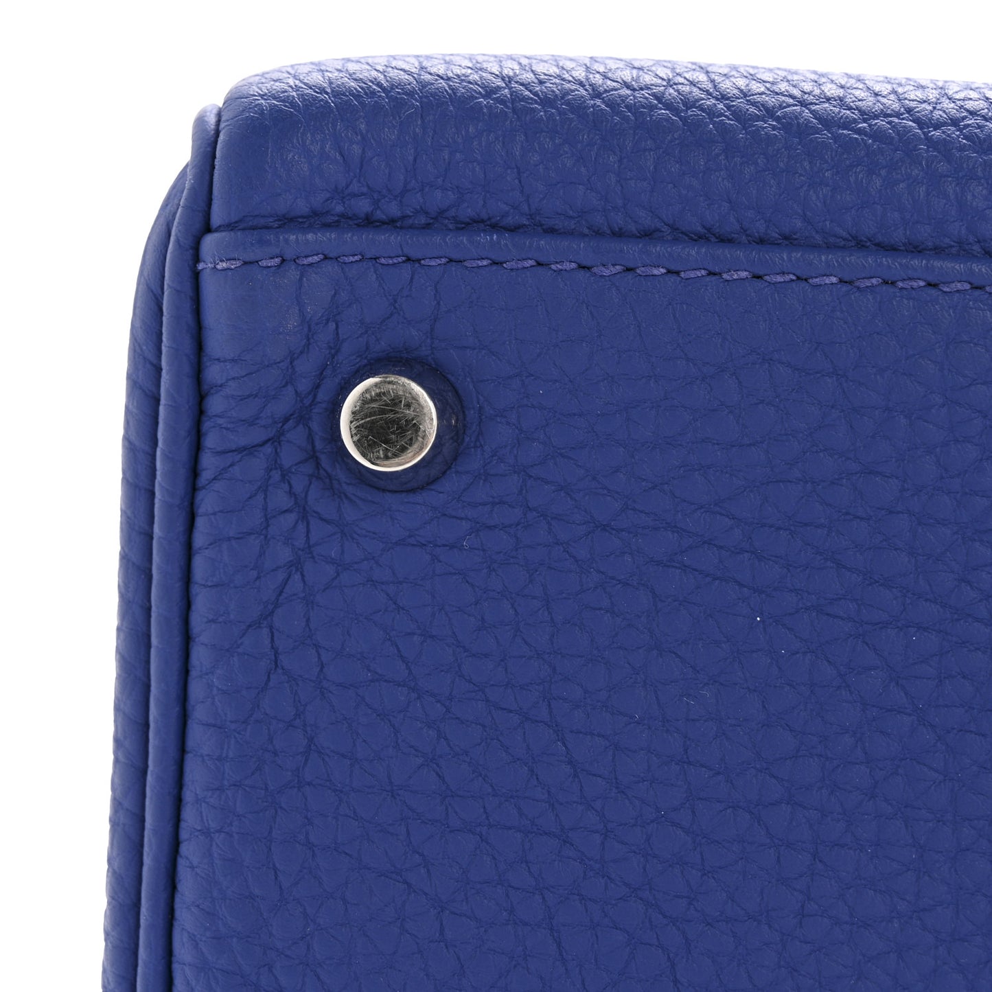 Togo Kelly Retourne 35 Bleu Electrique