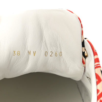 Louis Vuitton Nylon Monogram Crafty Open Back Sneaker 38 8 of 9