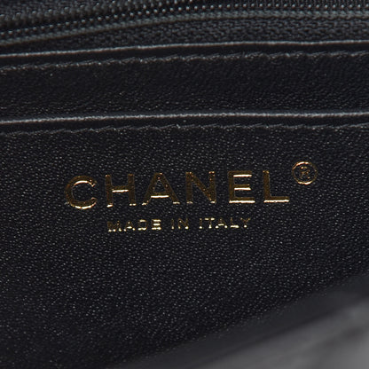 Chanel Lambskin Quilted Mini Rectangular Flap Black 10 of 20