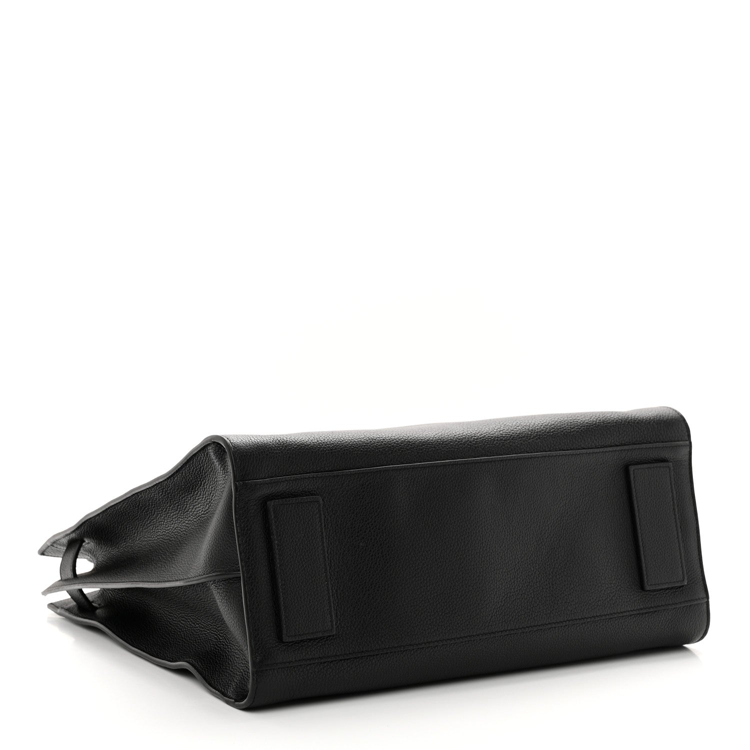 Saint Laurent Grained Calfskin Sac De Jour Souple North South Tote Black 4 of 12