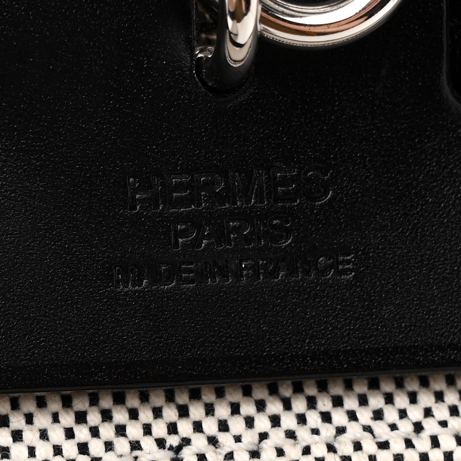 Hermes Toile H Berline Vache Hunter Herbag Zip PM 31 Black Ecru 7 of 15