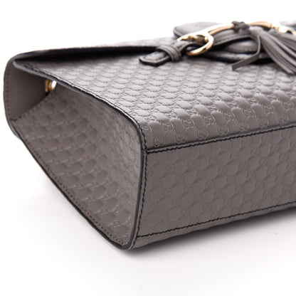 Gucci Soft Microguccissima Medium Emily Chain Shoulder Bag Loess 8 of 9