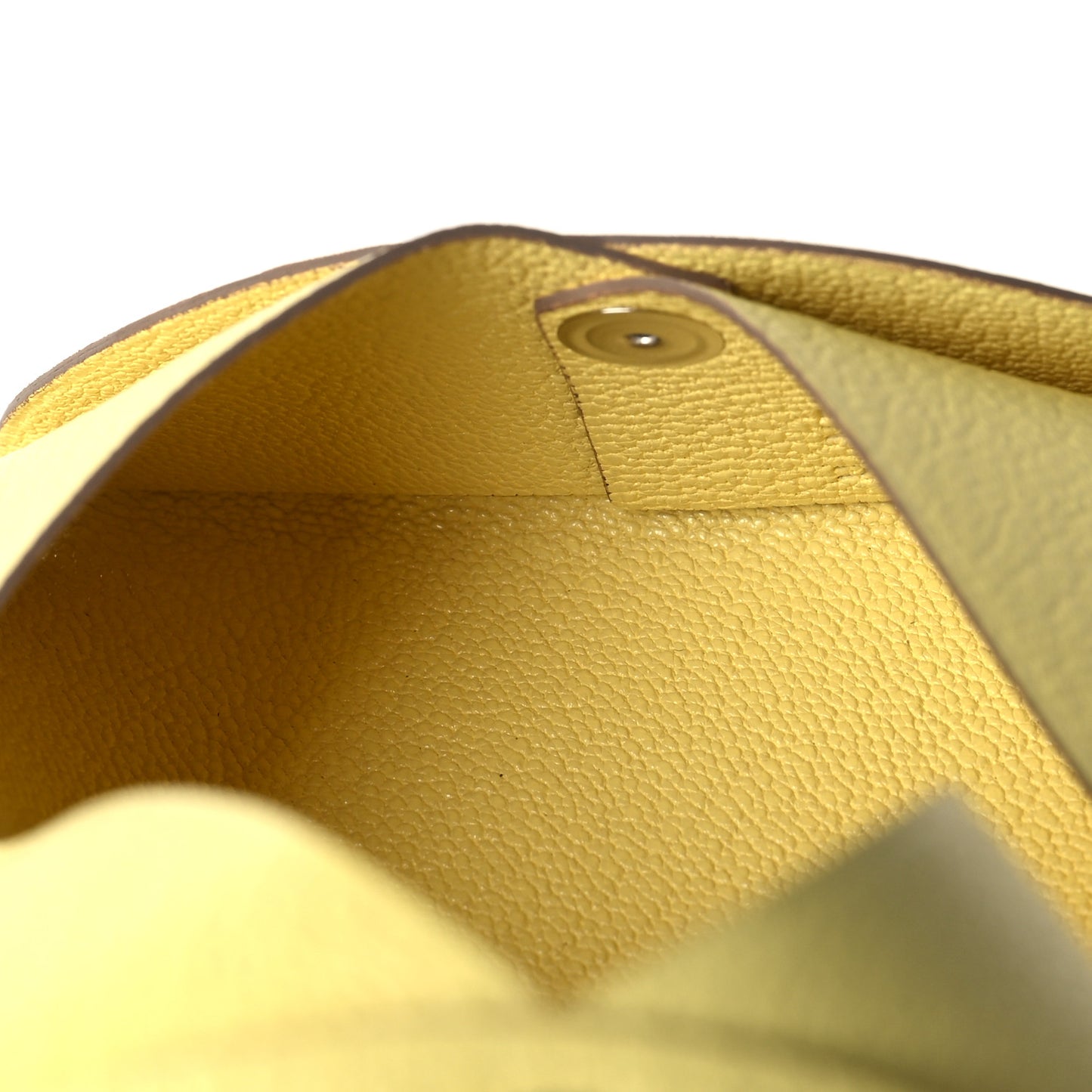 Chevre Mysore Calvi Card Case Limoncello