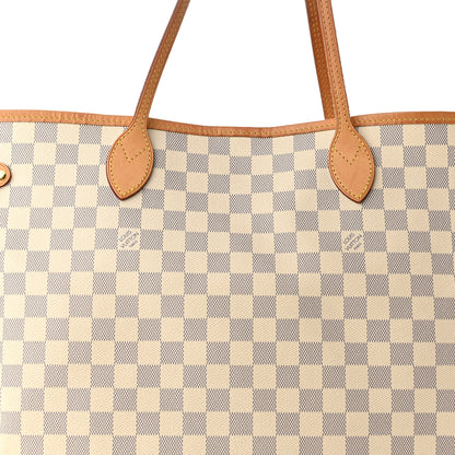 Louis Vuitton Damier Azur Neo Neverfull GM Rose Ballerine 8 of 10