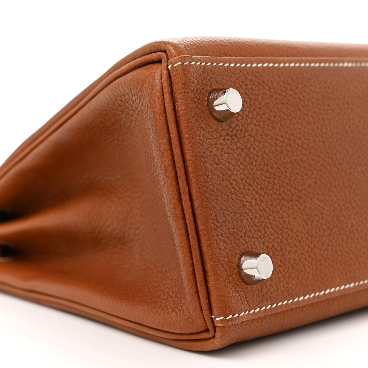Hermes Barenia Faubourg Kelly Retourne 25 Fauve 9 of 16