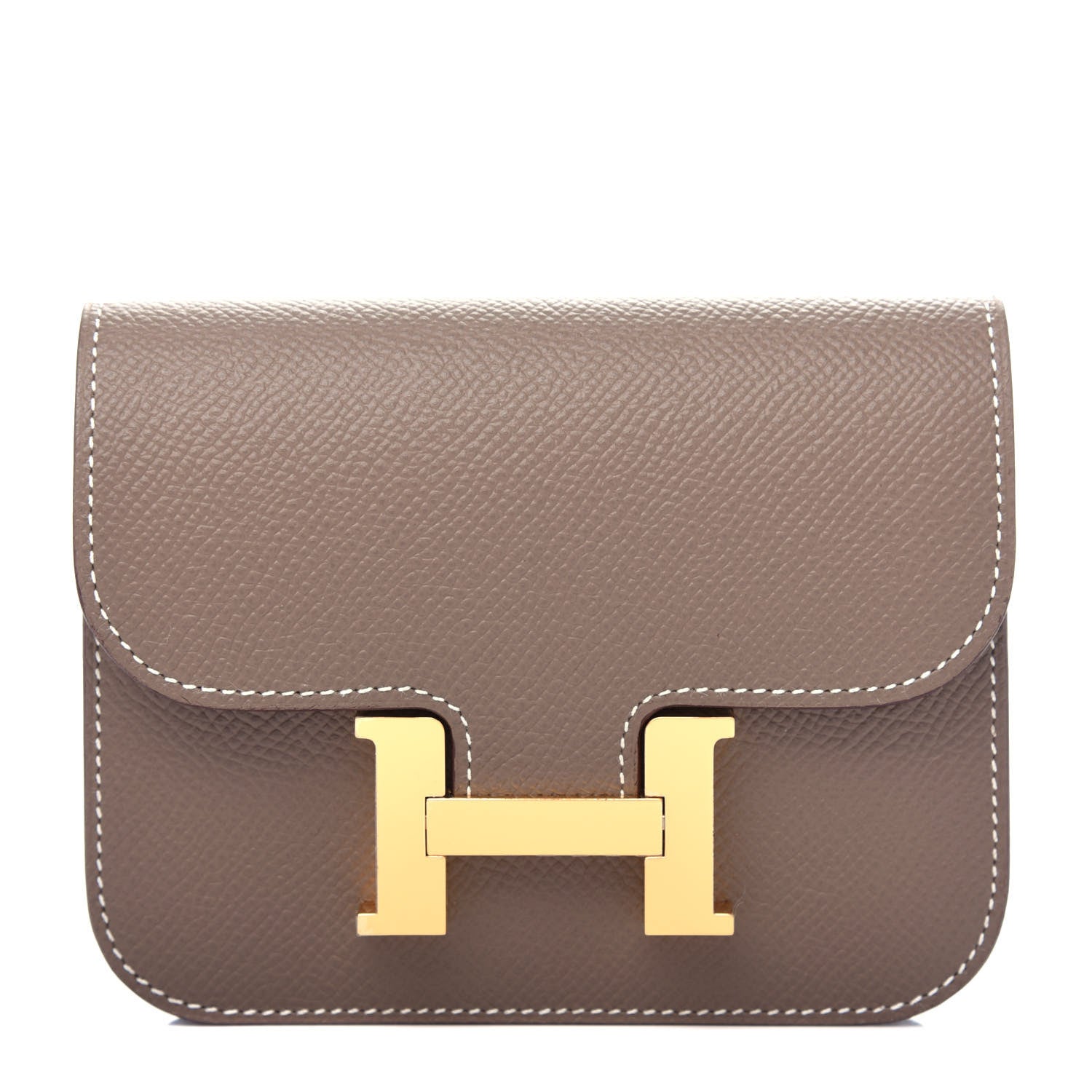 Hermes Epsom Constance Slim Wallet Etoupe 1 of 8