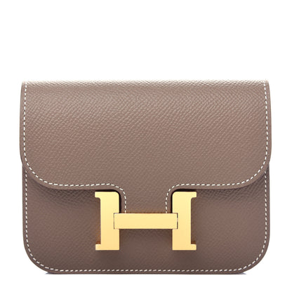 Hermes Epsom Constance Slim Wallet Etoupe 1 of 8