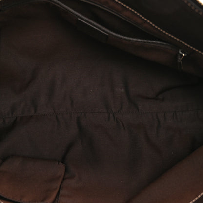 Gucci Monogram D Gold Tote Dark Brown 5 of 10