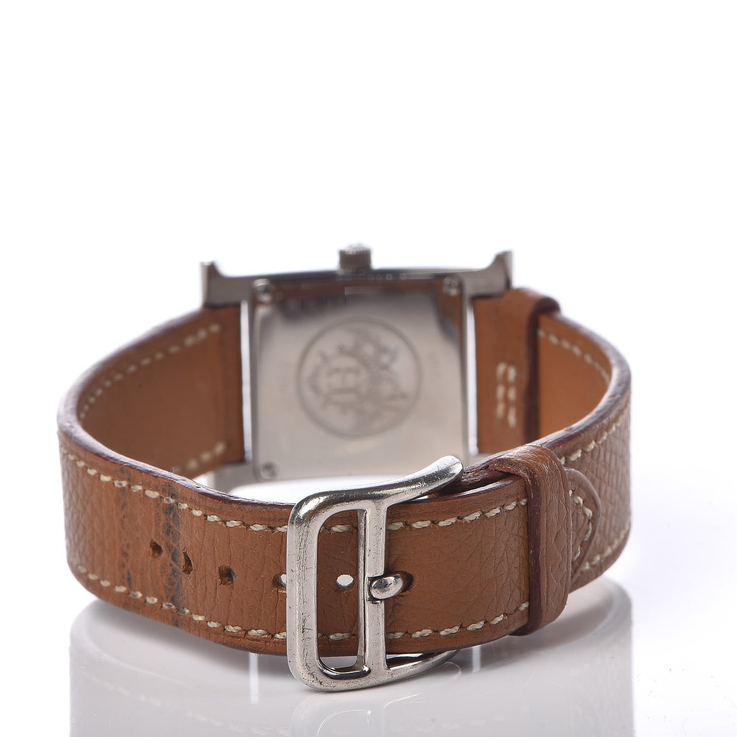 Stainless Steel Courchevel 21mm Heure H Hour Quartz Watch Gold