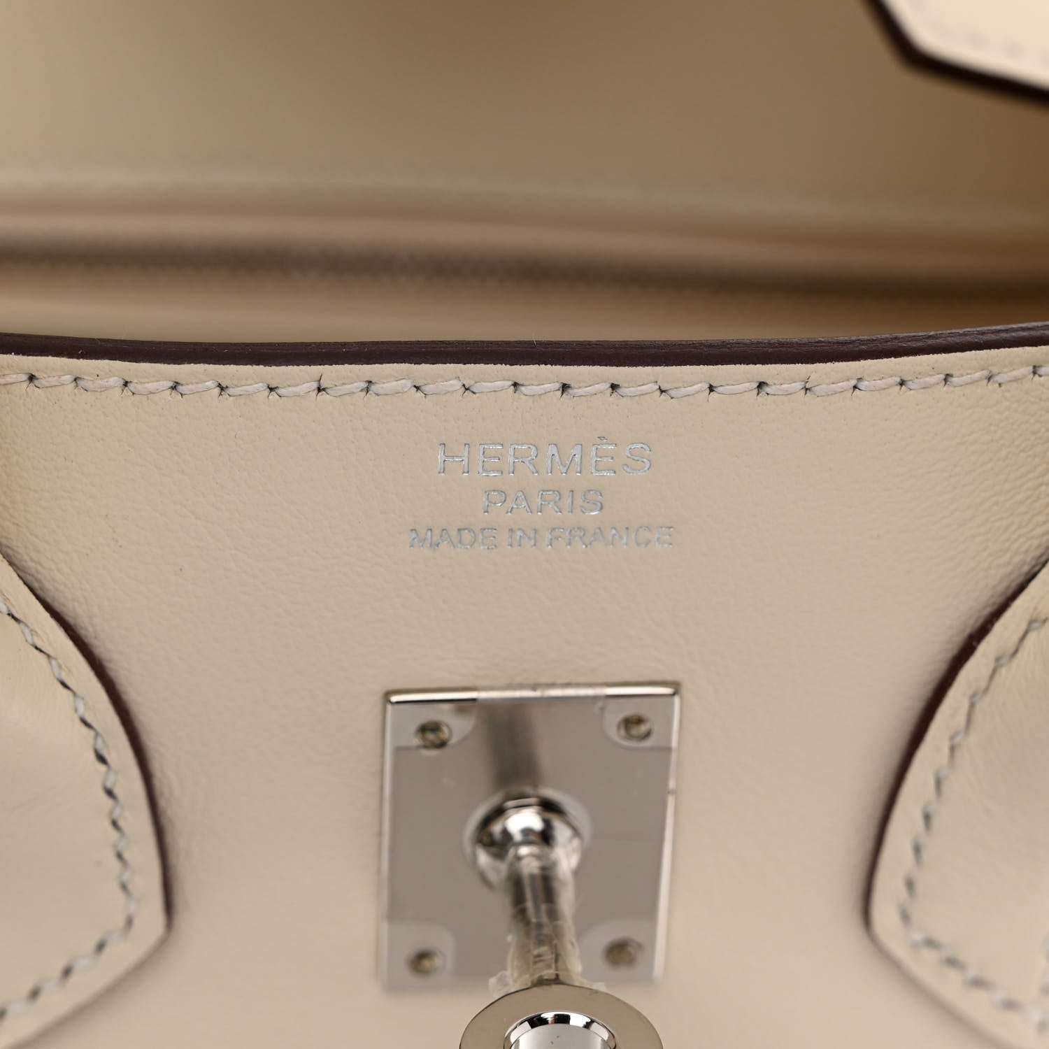 Hermes Toile H Swift Birkin 25 Nata 6 of 11