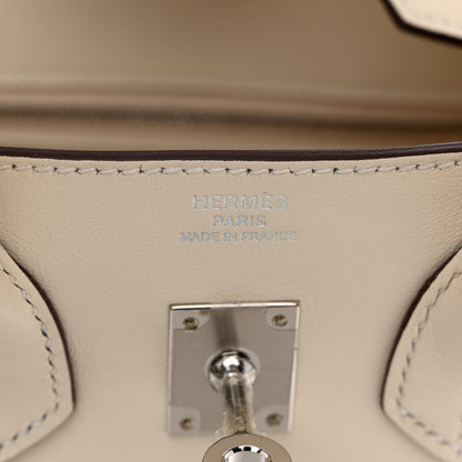 Hermes Toile H Swift Birkin 25 Nata 6 of 11