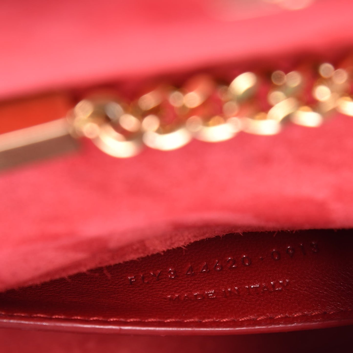 Grain De Poudre Small Monogram Kate Satchel Red