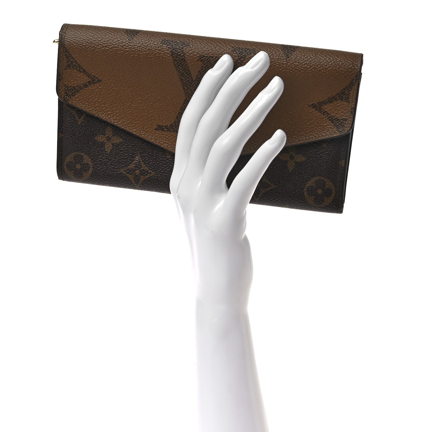 Louis Vuitton Reverse Monogram Giant Sarah Wallet 2 of 11