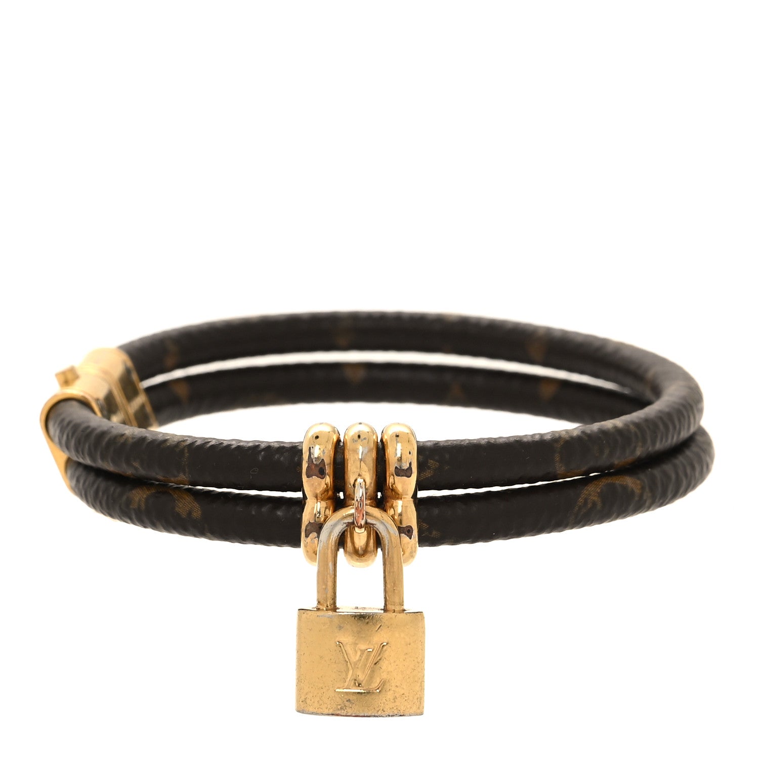 Louis Vuitton Monogram Keep It Twice Bracelet 17 4 of 5