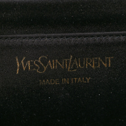 Saint Laurent Calfskin Monogram Large Belle De Jour Clutch Beige 6 of 6