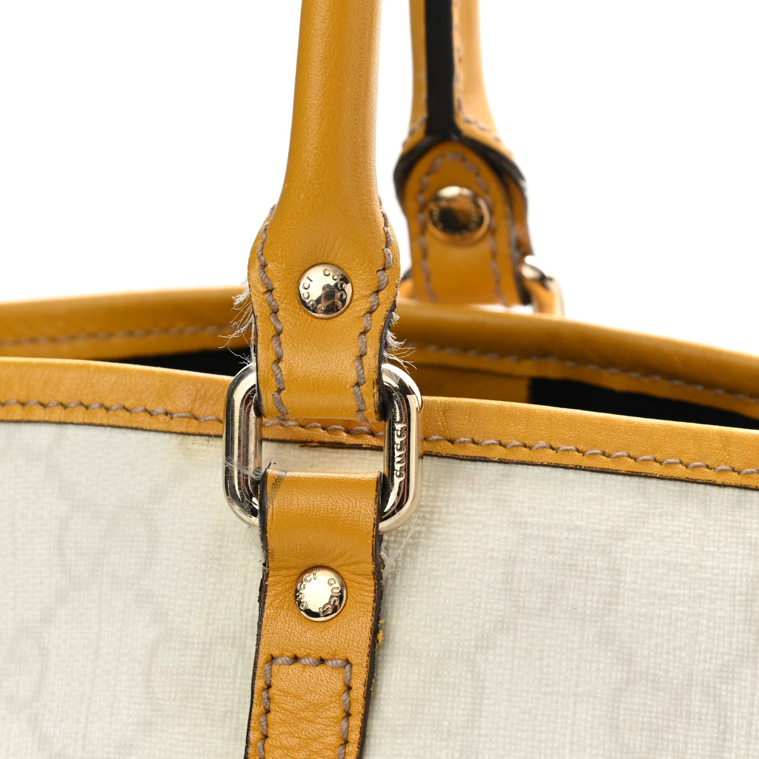 Gucci GG Monogram Plus Medium Joy Tote Yellow 12 of 15