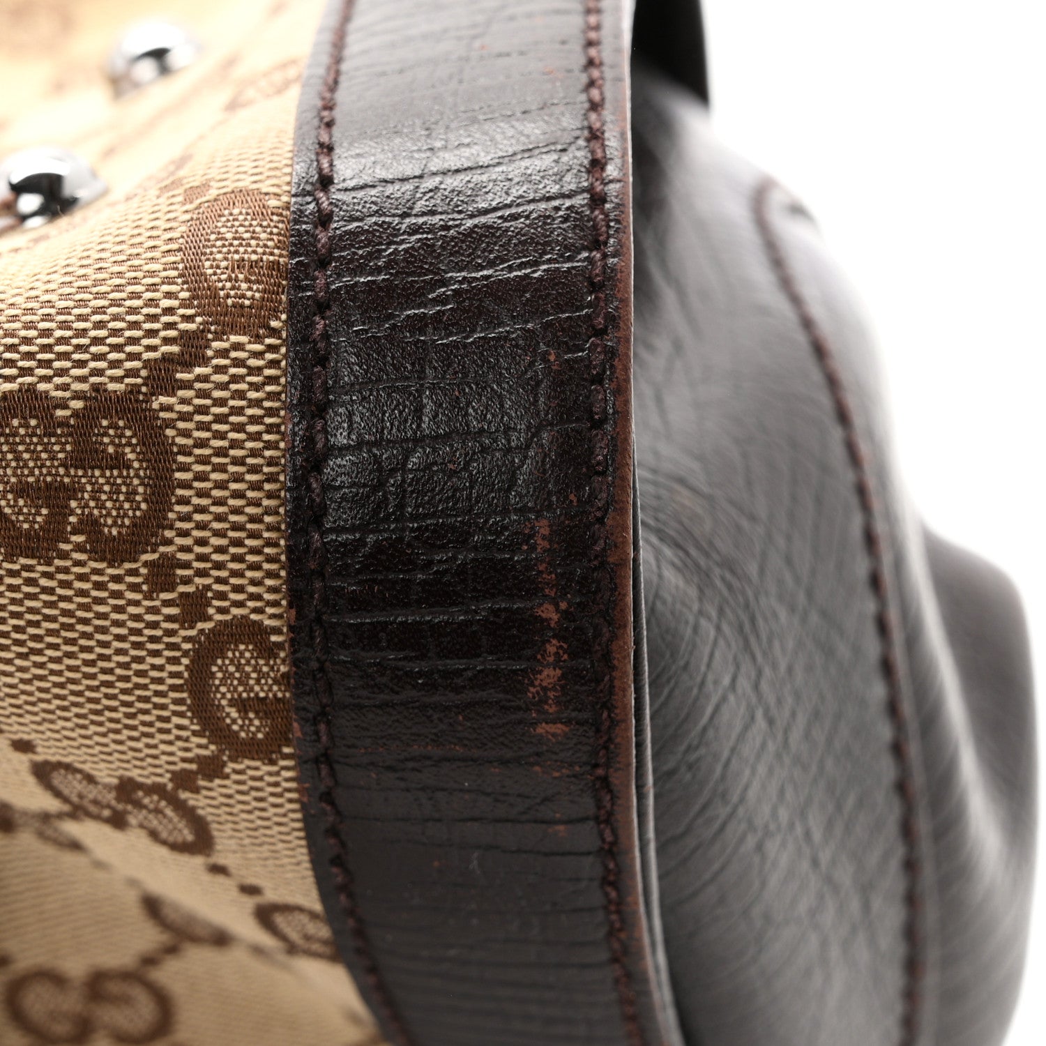 Gucci Monogram Bamboo Bullet Bag Dark Brown 11 of 11