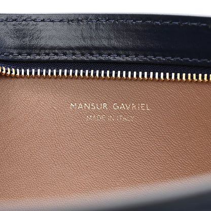 Mansur Gavriel Calfskin Pencil Shoulder Bag Navy 6 of 9