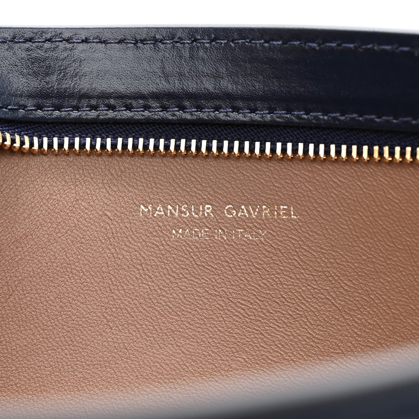 Calfskin Pencil Shoulder Bag Navy