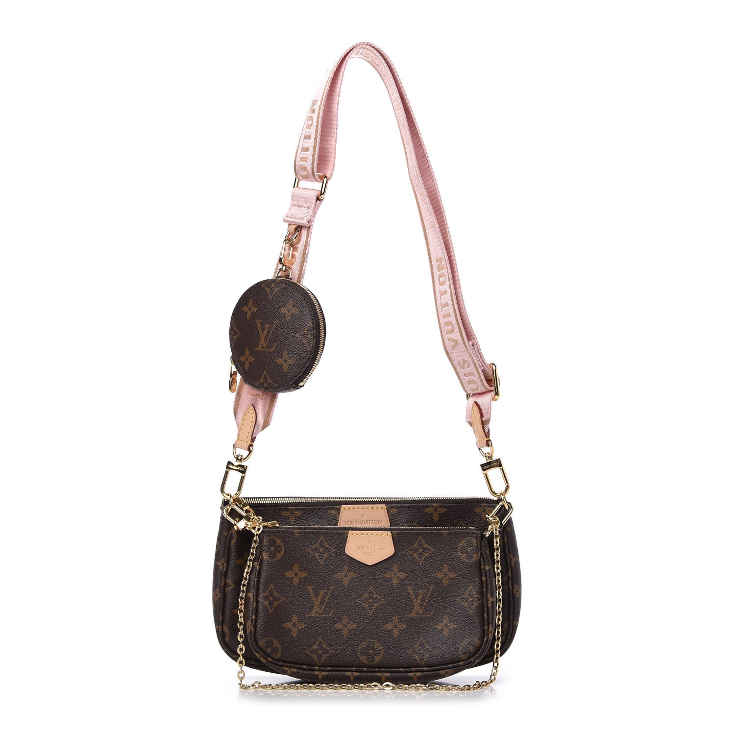 Louis Vuitton Monogram Multi Pochette Accessories Rose Clair 1 of 12