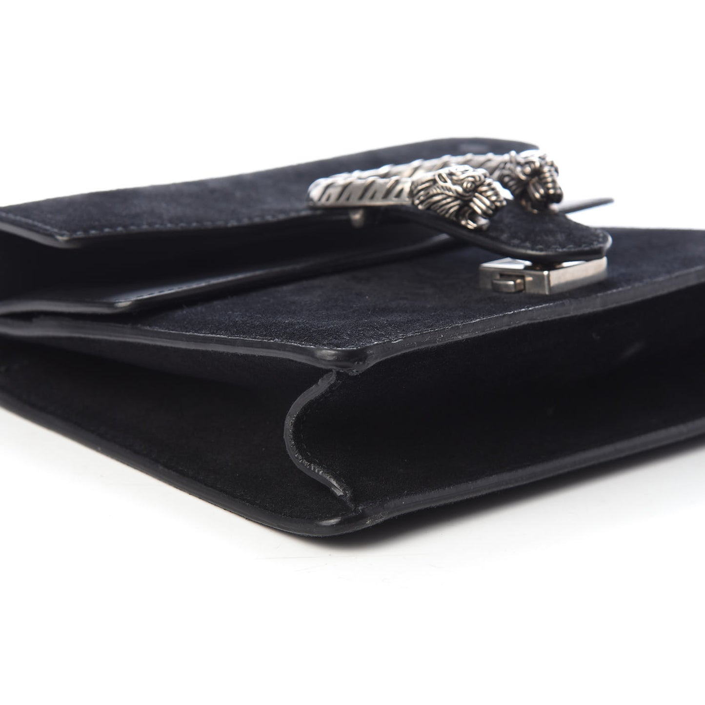 Suede Mini Dionysus Shoulder Bag Black