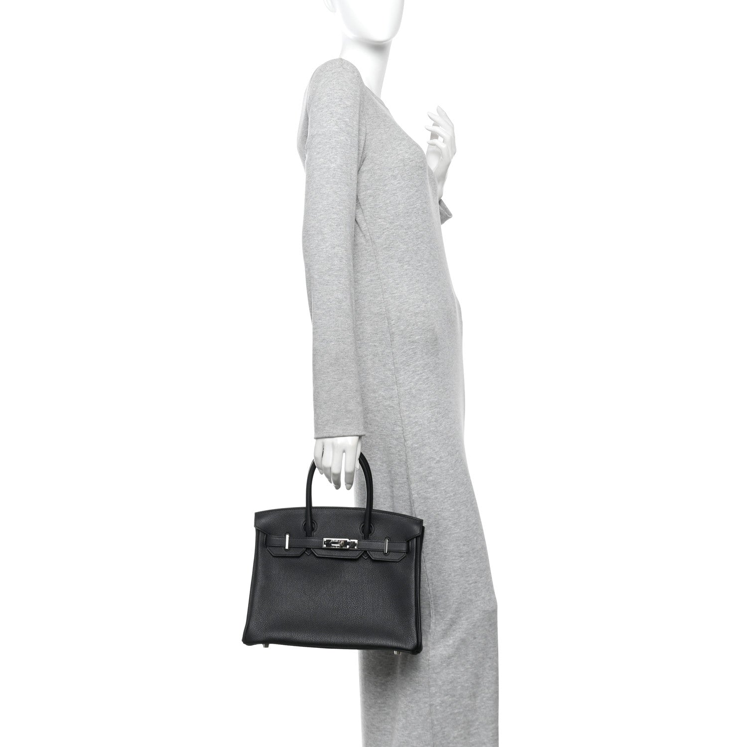 Hermes Togo Birkin 30 Black 2 of 10