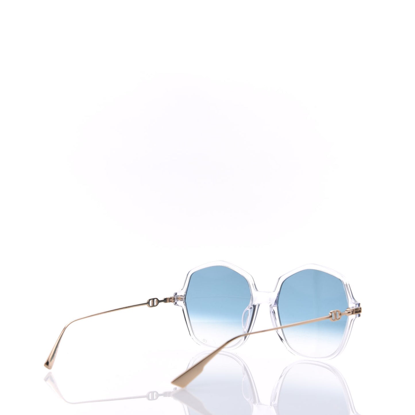 Acetate Metal Diorlink 2 Sunglasses Blue Gold