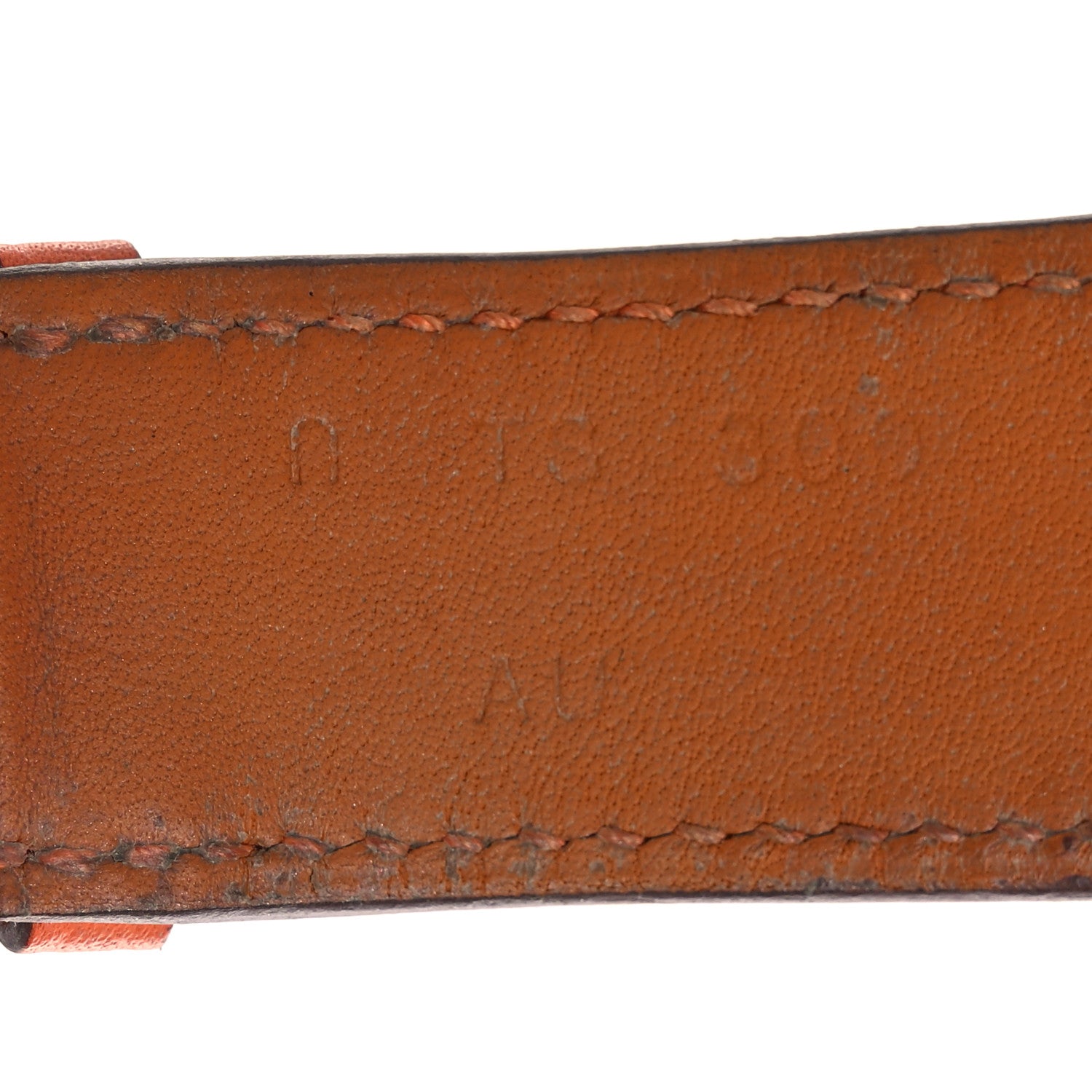 Hermes Swift 45mm Apple Watch Single Tour Band Orange 6 of 9
