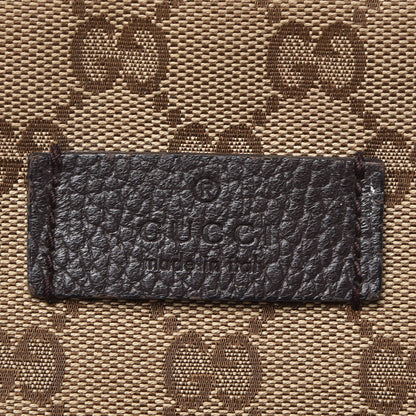 Gucci Monogram Travel Backpack Dark Brown 7 of 9