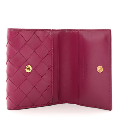 Bottega Veneta Nappa Intrecciato Trifold Wallet Cinnabar 5 of 8