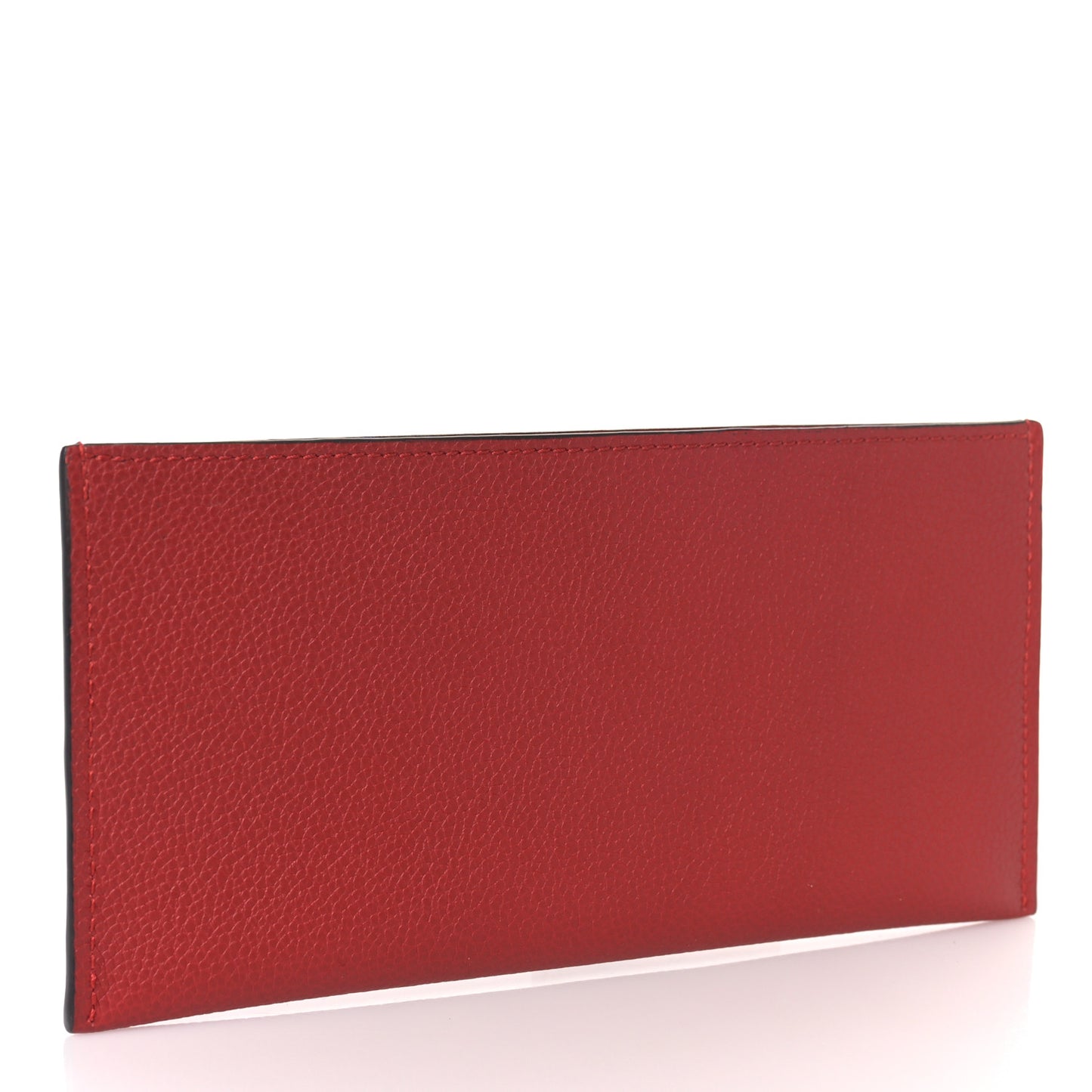 Calfskin Felicie Card Holder Insert Cherry