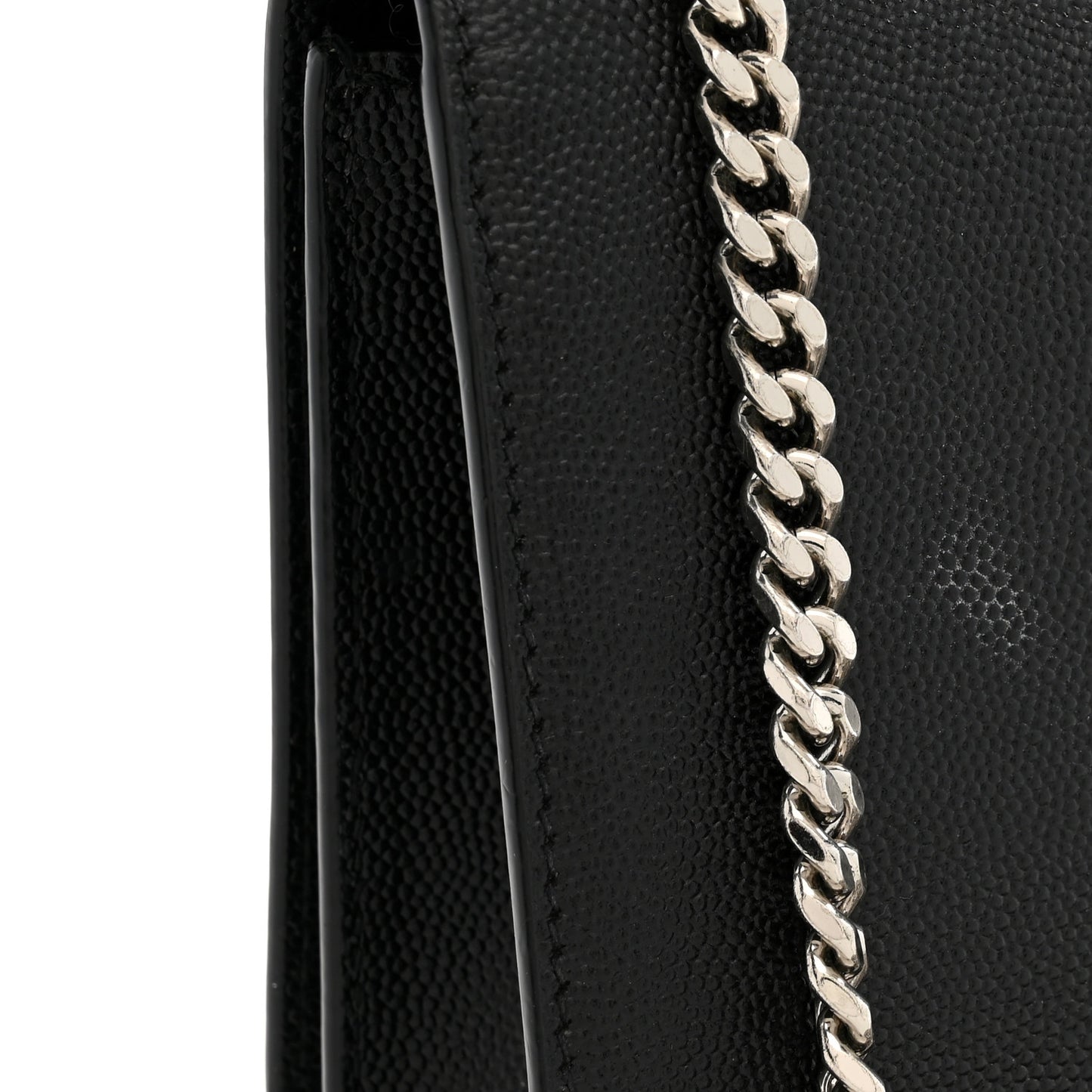 Grain De Poudre Small Monogram Kate Satchel Black