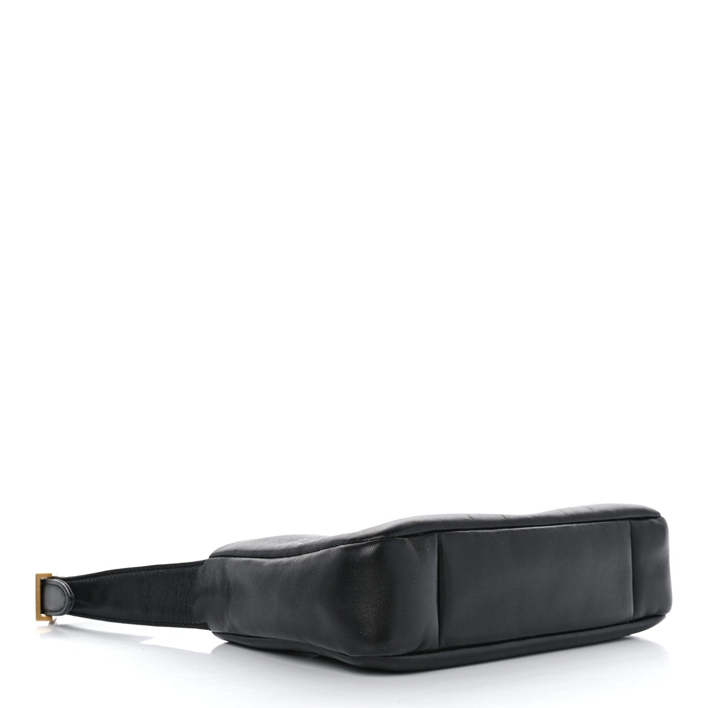 Padded Lambskin Le 5 A 7 Hobo Black