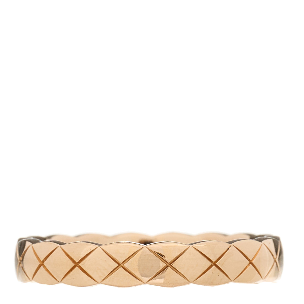 Chanel 18K Beige Gold Mini Coco Crush Ring 51 5.75 3 of 7