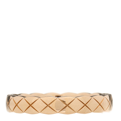 Chanel 18K Beige Gold Mini Coco Crush Ring 51 5.75 3 of 7
