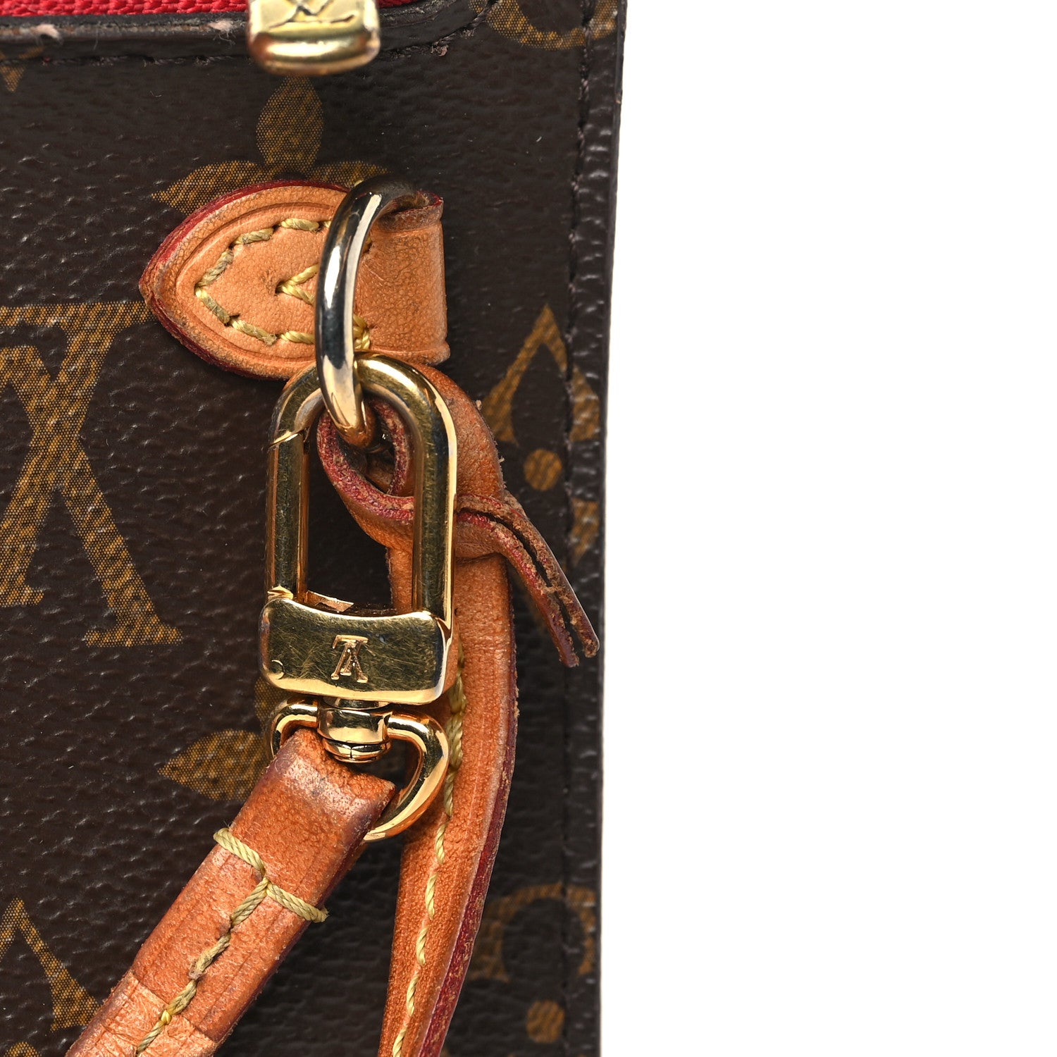 Louis Vuitton Monogram Neverfull MM GM Pochette Cherry 12 of 13