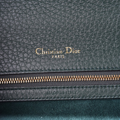 Christian Dior Grained Calfskin Medium Diorama Flap Bag Green 6 of 7